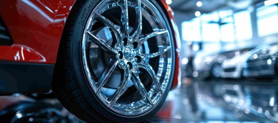 Pneus haute performance.