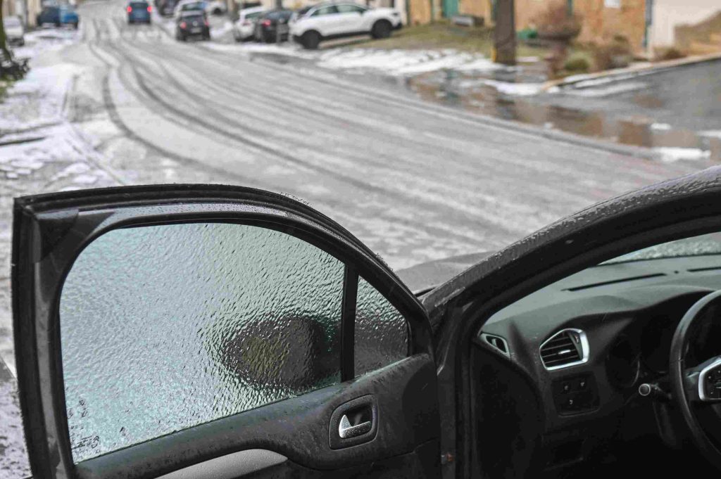 Impact of low temperatures on the car.