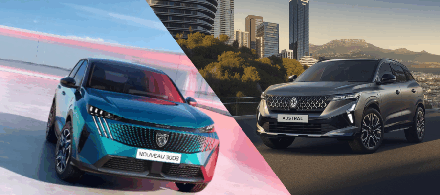 Le Peugeot 3008 vs le Renault Austral